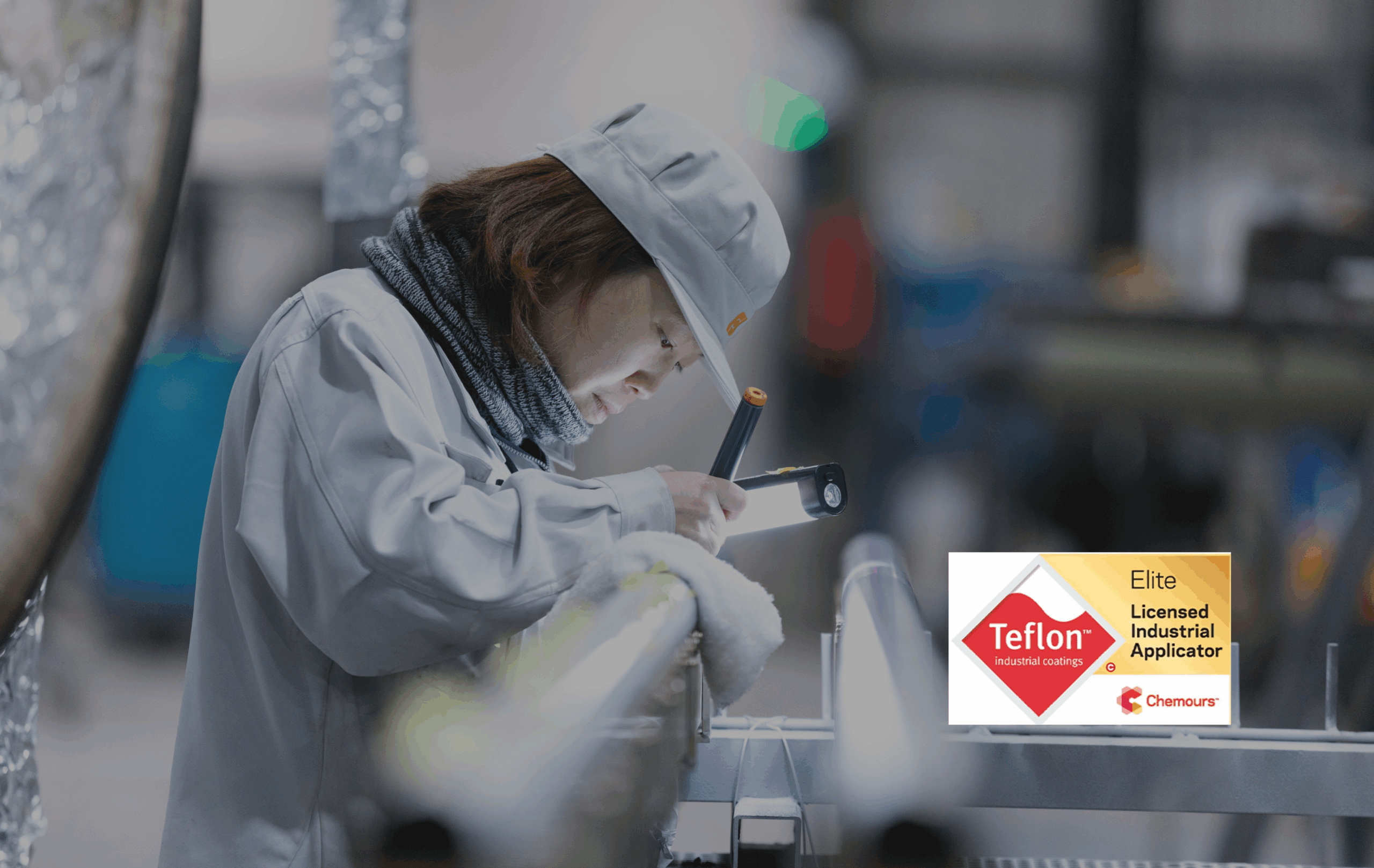 Fluoropolymer coating for pharmaceutical industry India